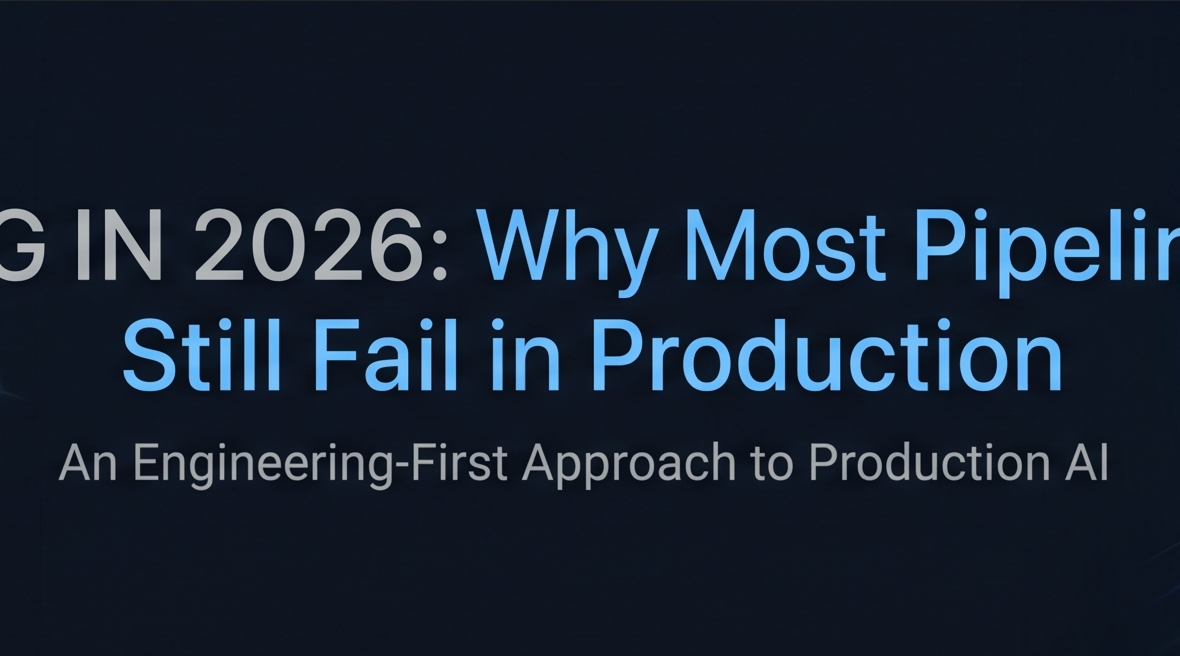 RAG in 2026: Why Most Pipelines Still Fail in Production